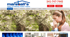 Desktop Screenshot of marshallsinc.com